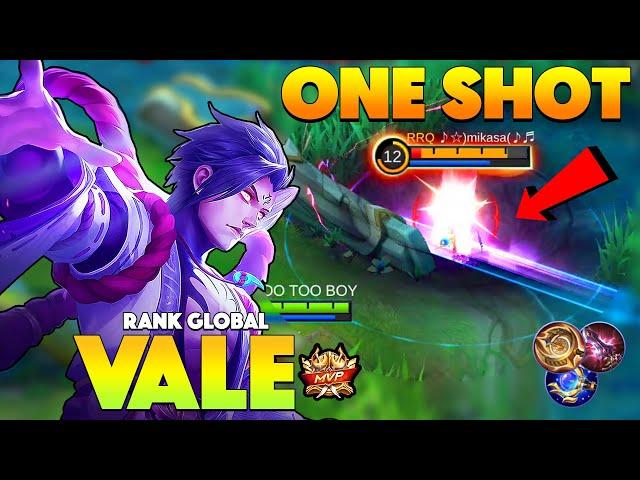 VALE ONE-SHOT BUILD ~ VALE BEST BUILD & GAMEPLAY 2021 ~ VALE MOBILE LEGENDS