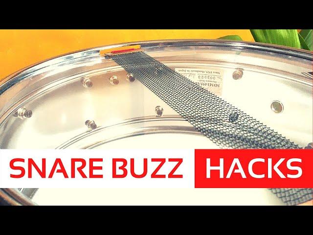 How To Reduce Snare Buzz