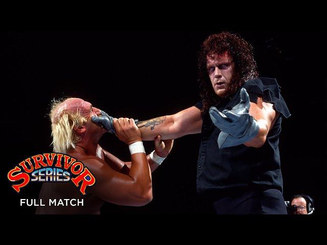 FULL MATCH - Hulk Hogan vs. The Undertaker - WWE Title Match: WWE Survivor Series 1991