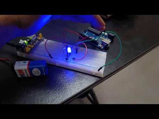 automatic street light using LDR ( light dependent register)