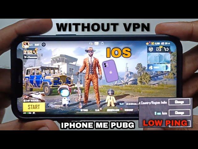 HOW TO PLAY PUBG WITHOUT VPN IN IPHONE | HOW TO PLAY PUBG IN IOS