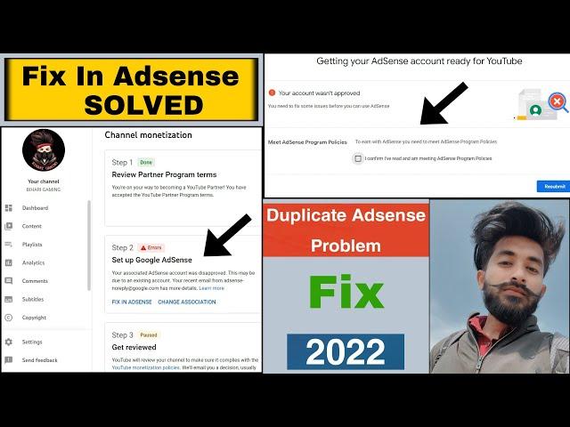How To Solve Step 2 Fix In Adsense Error In 5 Minutes 2022 | Missing Payment Details Error Solved