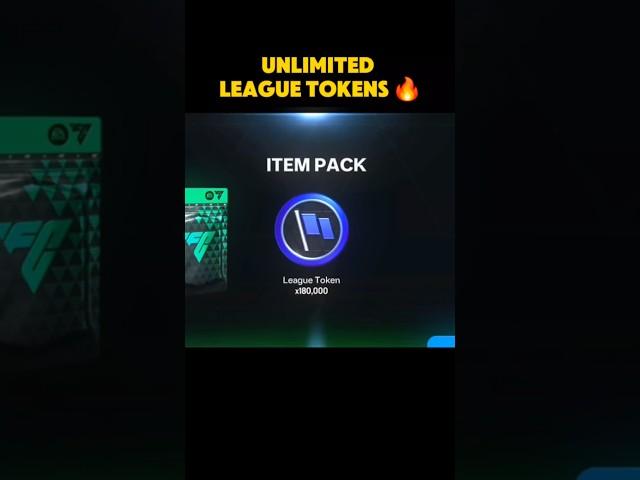 UNLIMITED LEAGUE TOKENS GLITCH  #fcmobile