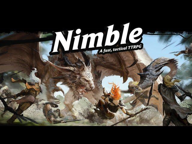 Introducing: Nimble 2, a FAST, tactical, 5e compatible TTRPG