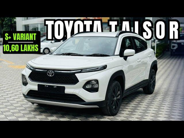 10.60 ലക്ഷത്തിന്റെ Taisor,മൈലേജ് 22 | Toyota urban cruiser Tisor S+ review