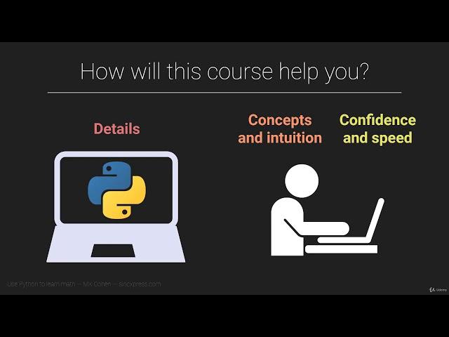 Master Math by Coding in Python - learn Math