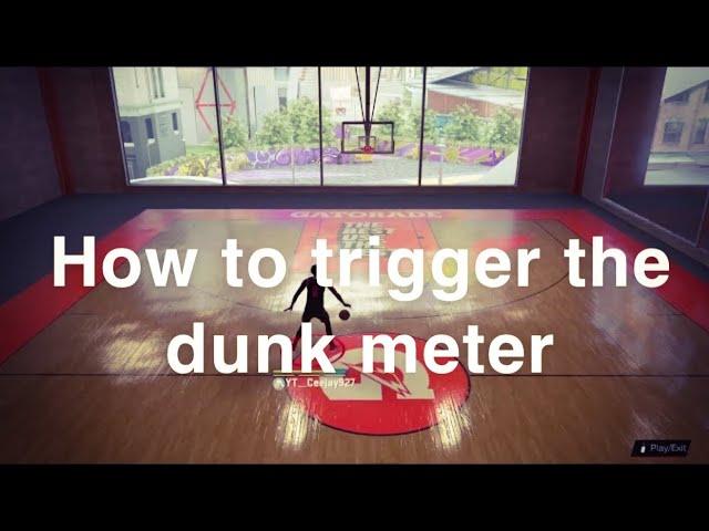 How To Trigger The Dunk Meter In NBA 2K23