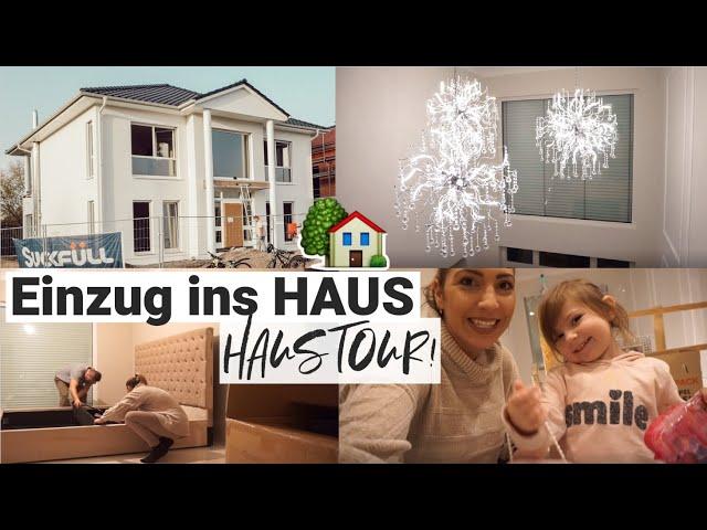 Einzug ins Haus! HAUSTOUR | ROOMTOUR | Umzugschaos  |MAYRA JOANN