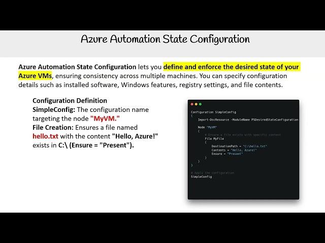 Azure Automation State Configuration