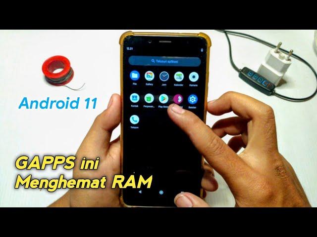 Install GAPPS Android 11 Hemat RAM