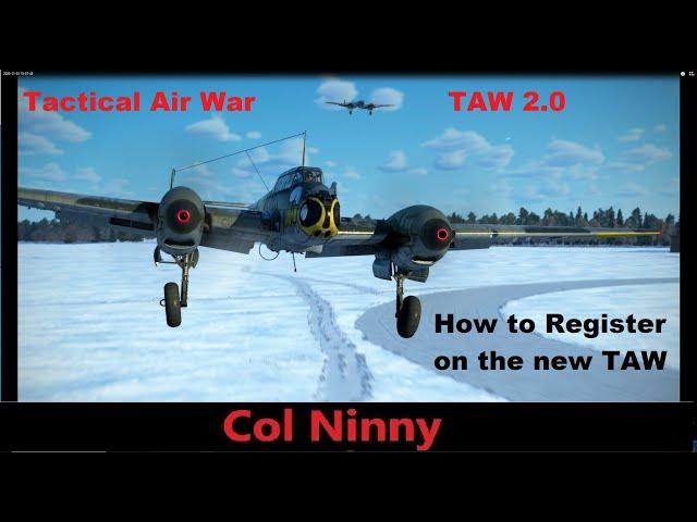 (100) IL-2 TAW 2.0 The New Tactical Air War Registration