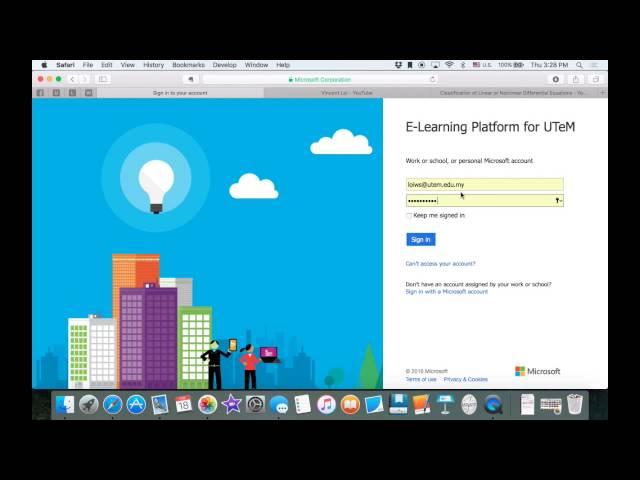 New Ulearn Tutorial (Login with Office 365 Email)