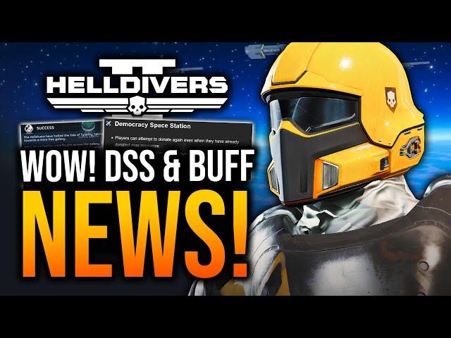 Helldivers 2 - Devs Reveal DSS Issues, Secret Buffs & Major Order News!