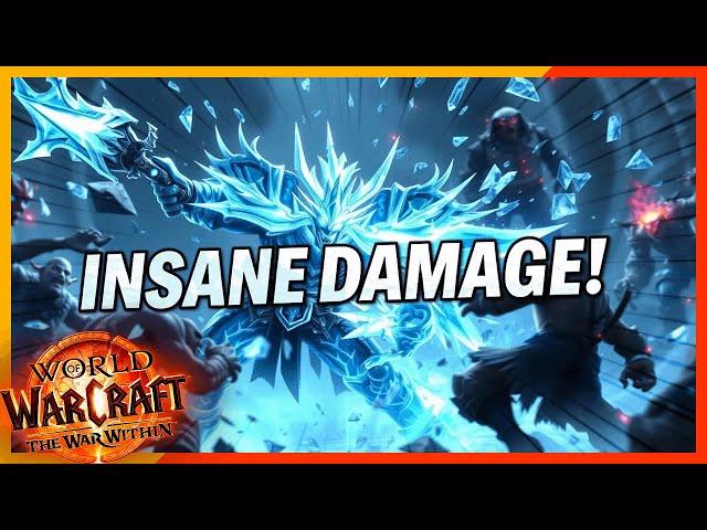 Frost DK Obliterates Horde in Battlegrounds! Insane Damage in WoW The War Within!