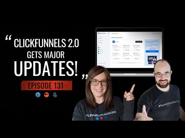 New CRM in ClickFunnels 2.0! (and more)