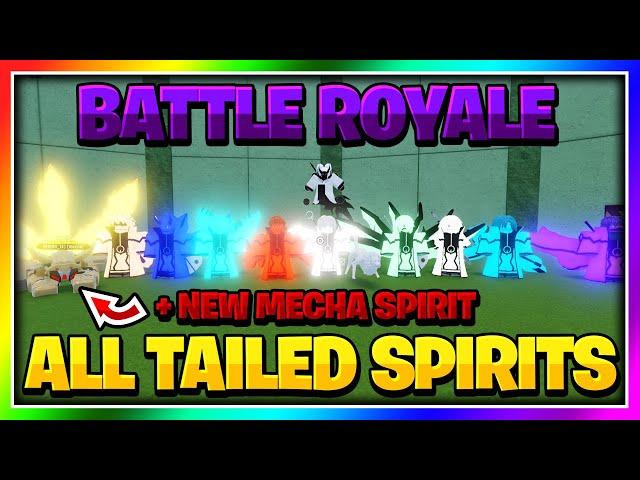 We Gathered ALL TAILED SPIRITS In Shindo Life | FULL SHOWCASE AND BATTLE
