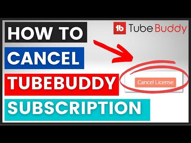 How To Cancel A TubeBuddy Subscription or Free Trial? [in 2023]