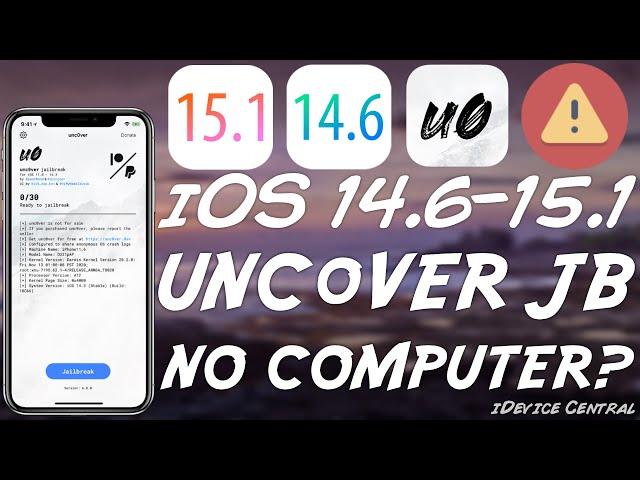 iOS 15.1 / 15.0 / 14.7 Unc0ver JAILBREAK No Computer By Timmy Tech Geek Debunked