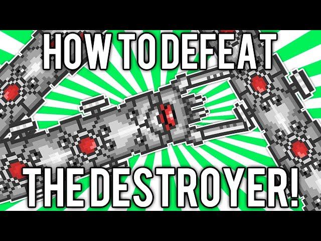 How to beat the Destroyer in Solo EASILY in Terraria (1.4)