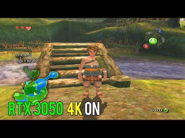 Twilight Princess RTX 3050 4K 60 FPS