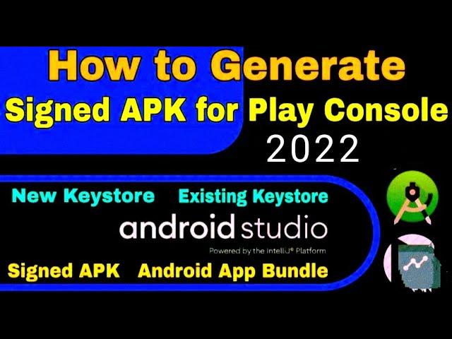 How To Generate Signed Apk or.aab Bundle in Android Studio 2022 #Androidstudio #genratesignedapk