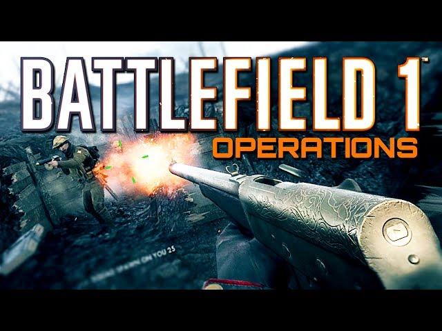 Battlefield 1: Aggressive Medic Support - 100+ Game on Operations (PS4 PRO Gameplay)