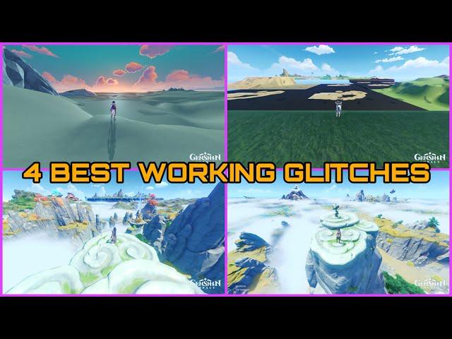 DO THESE GLITCHES BEFORE THEY'RE PATCHED!!! ~Genshin impact (working apart from the last one)