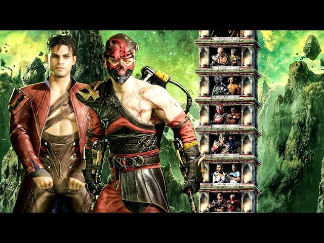 MK1 Khaos Takeda with Mavado Kameo Warrior Klassic Tower Mortal Kombat 1 - No Commentary