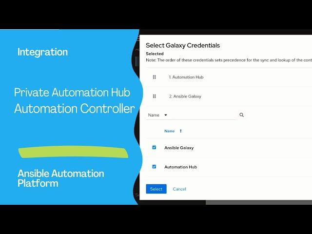 Integrate Private Automation Hub with Automation Controller