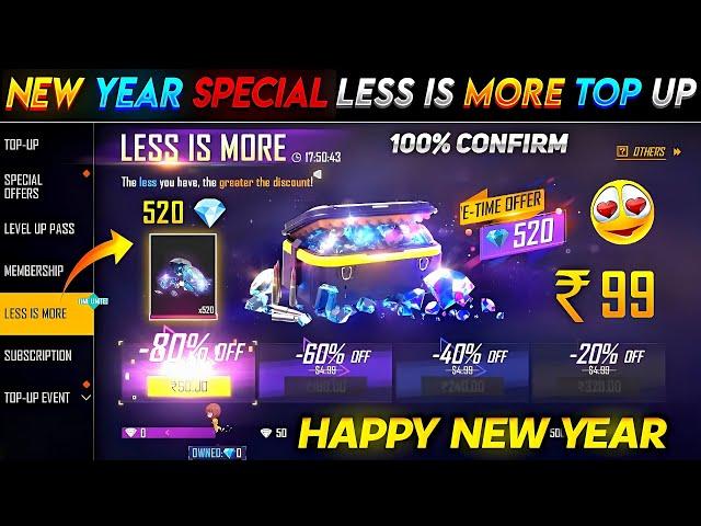 Winter Event Special Less Is More Event | Free Fire New Event | Ff New Event| New Event Free Fire