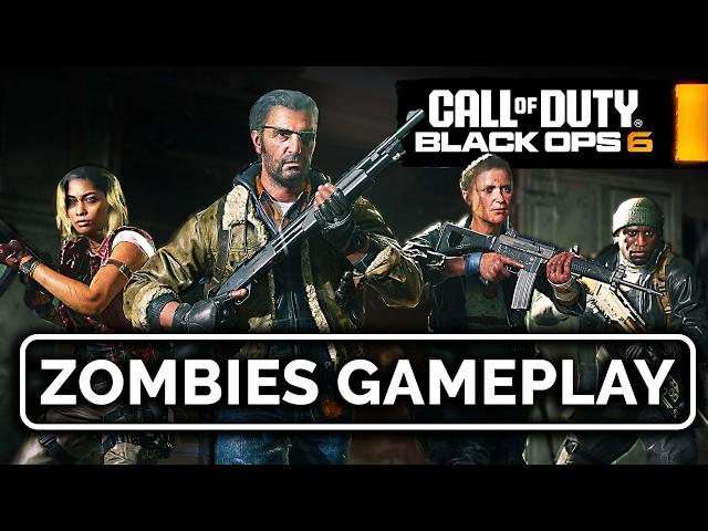 OFFICIAL CALL OF DUTY: BLACK OPS 6 ZOMBIES GAMEPLAY & REVEAL BREAKDOWN (FLAMETHROWER!!)