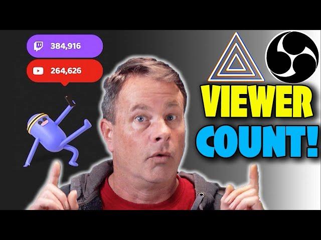 Free View counter in Prism and OBS!