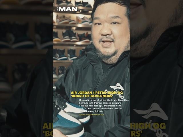 Shoe collector BigBoy Cheng shows off his Top 5 Sneaker Collection Part 1! #shoes #sneakerhead