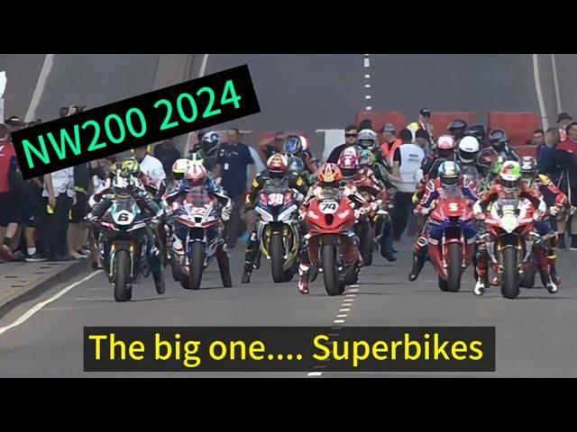 NW200 2024  The one they all want to win  Superbikes race 3 #racing #fullcoverage