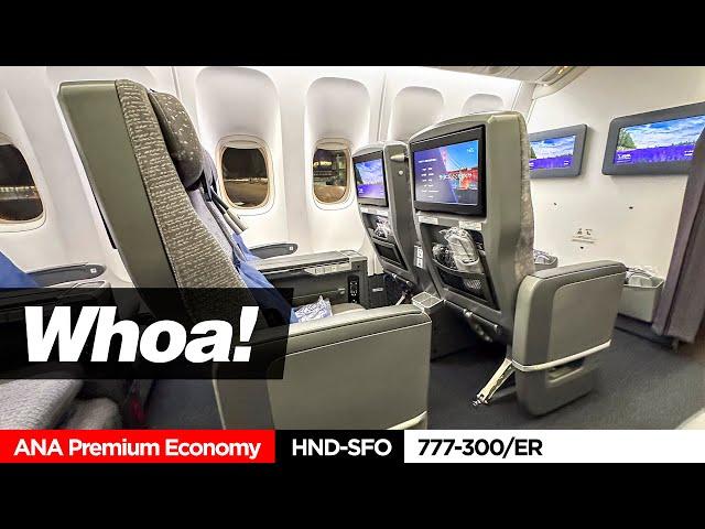 The ANA 777-300ER premium economy experience (HND-SFO)