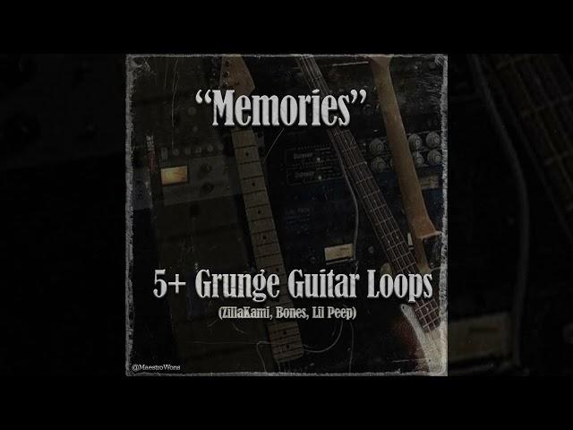 [free] (5+) guitar loop kit 2022 - "Memories" - grunge rock loop kit (ZillaKami, Bones, Lil Peep)