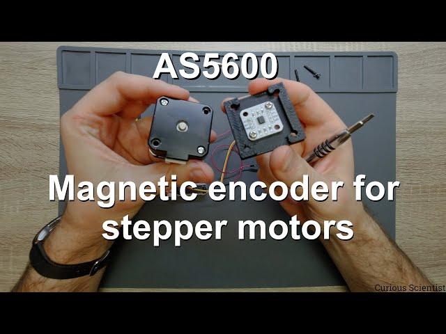 AS5600 magnetic position encoder - best encoder for stepper motors