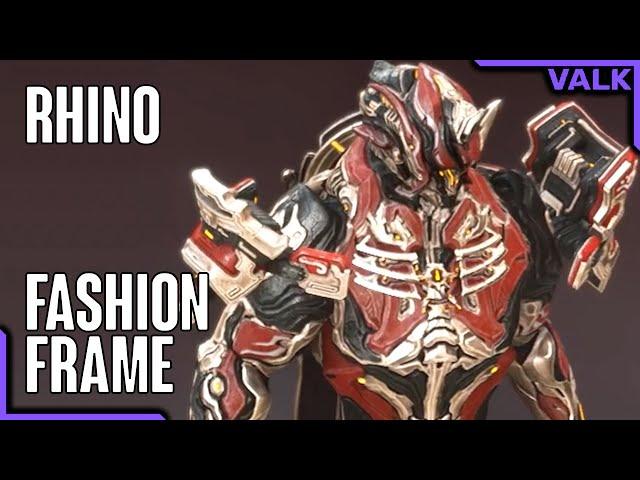 Rhino Fashion Frame | Warframe