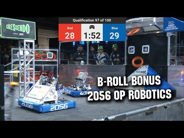 2056 OP Robotics | B-Roll Bonus | Ontario Provincial Championship | CRESCENDO