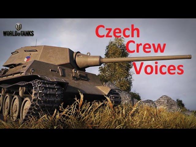 World of Tanks Czech crew voices