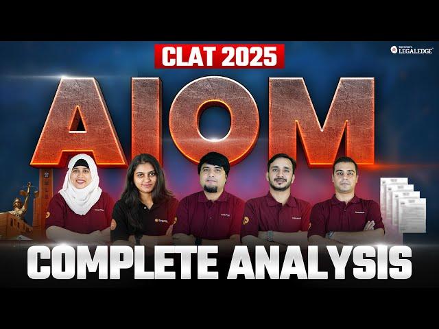 CLAT 2025 All India Open Mock Analysis: Complete Section-Wise Breakdown by LegalEdge Experts