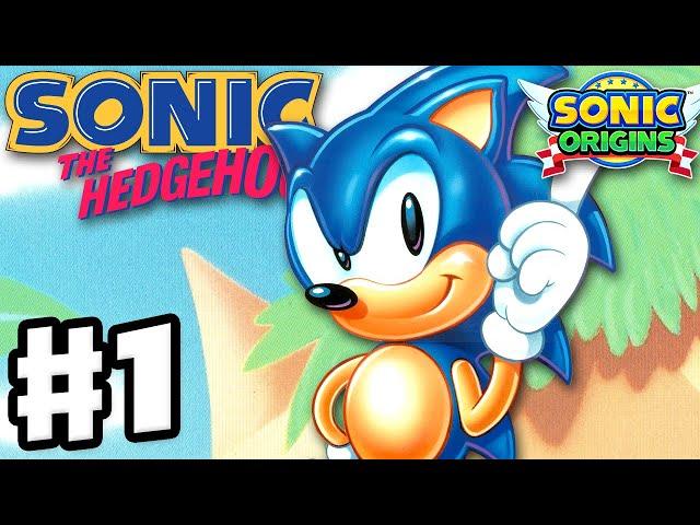 Sonic the Hedgehog - Gameplay Walkthrough Part 1 - Green Hill Zone! (Sonic Origins)