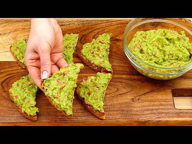You've never eaten such a delicious avocado! Amazing appetizer recipe in 10 minutes!