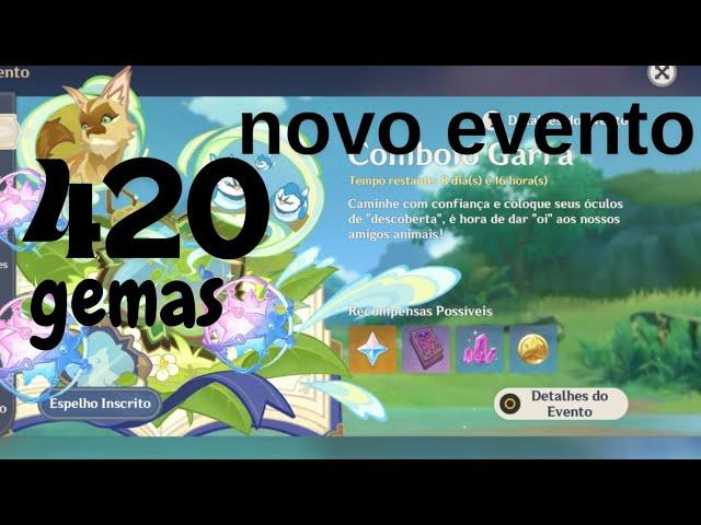 420 GEMAS FÁCEIS! NOVO EVENTO - Genshin Impact 5.2