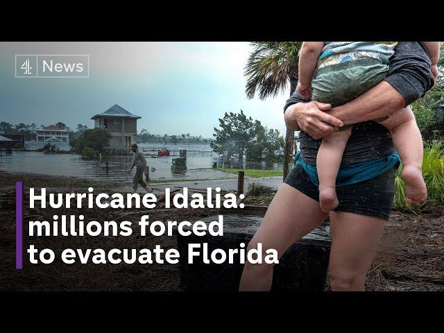 Hurricane Idalia: ‘Catastrophic’ storm hits Florida