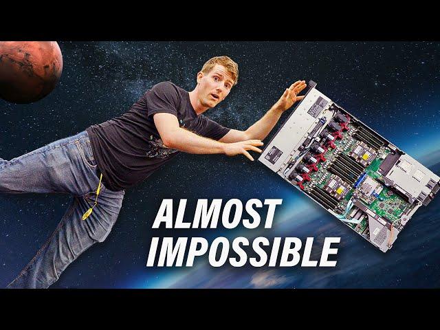 here's why it's so hard to put a computer into SPACE - NASA HPE Spacebourne 2