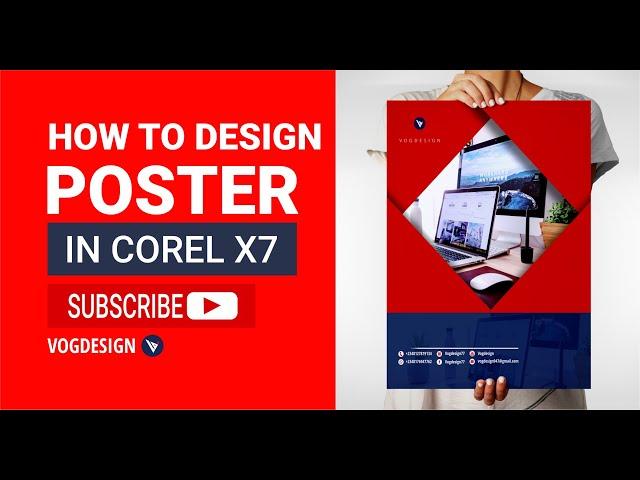 How To Design Poster In Coreldraw X7