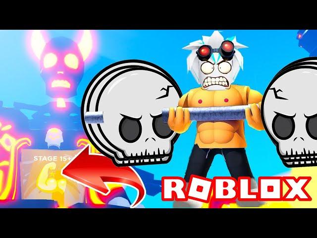 КАЧОК ПОПАЛ В АД И ПРОКАЧАЛСЯ КРУЧЕ ДЬЯВОЛА В ЛИФТИНГ ТИТАНАХ! ROBLOX Lifting Titans