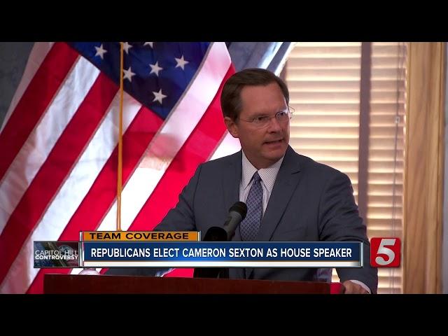 Tennessee House GOP nominates Rep. Cameron Sexton as new speaker after Casada scandal