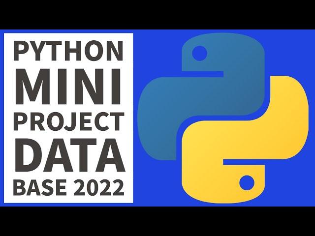 Python Beginners Mini Project - Dictionary DataBase 2022